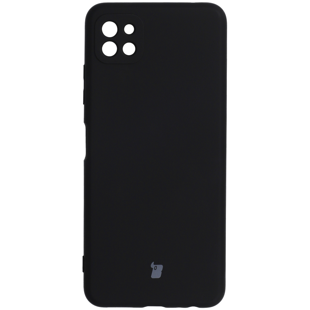 Etui marki Bizon Case z serii Silicone dla Samsung Galaxy A22 5G, czarne.